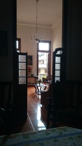 De eerste B&B (hier sliepen we overigens niet, alleen Breakfast)