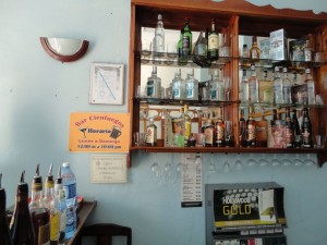 In de cocktailbar